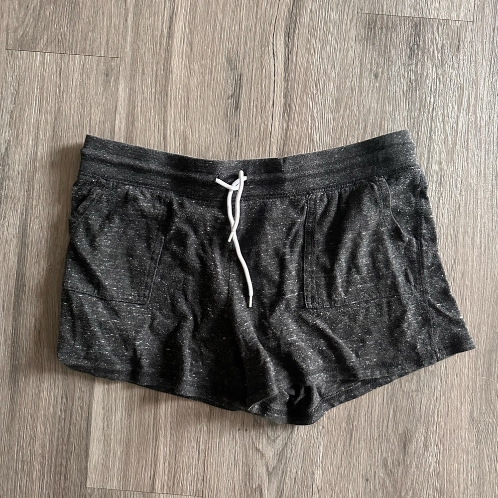 Nike Black Pajama Shorts with Elastic Waistband